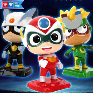 超人 开心宝贝感应组合套装变形机车侠系列玩具 奥迪双钻开心超人2