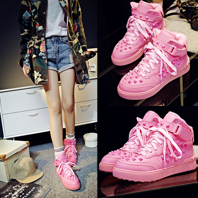 粉色铆钉平底鞋/粉色铆钉平底鞋价格,图片,品牌,搭配_淘粉吧