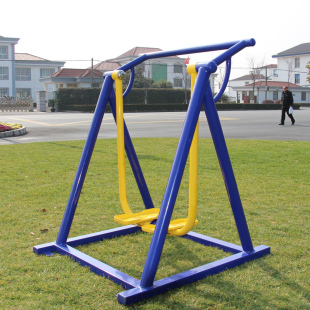 室外健身器材户外健身路径两联漫步机双人漫步机公园体育设备公园