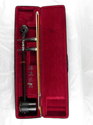 海浪乐器广东粤曲粤剧酸枝二弦琴潮州音乐乐器西秦戏领奏乐器