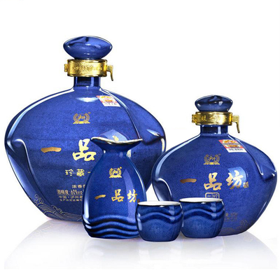 60度 女士风衣 泸州老窖 一品坊 珍藏一号 1500ml 500ml 礼盒装