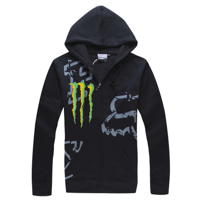 衣服 男士上装 男士卫衣 monster energy怪兽鬼爪卫衣 monster dc连帽