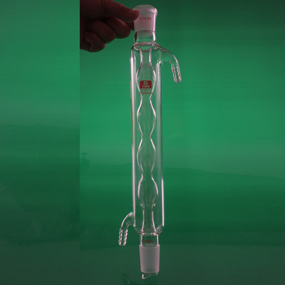 三爱思球形冷凝管200mm/24*24厚料高硼硅冷凝器正品 a03850需订制