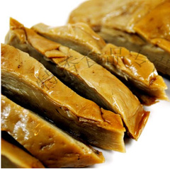 齐善斋 素烟鹅 素食 仿荤食品 斋菜豆腐干 豆皮半成品 2袋包邮