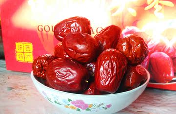 陕北大枣榆林吴堡有机红枣优质农家自产未加工原生态产品4包包邮