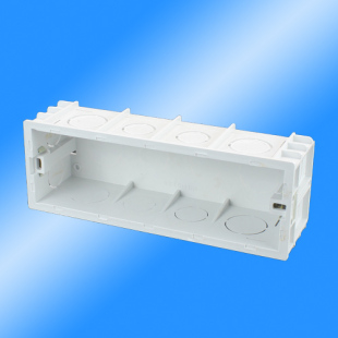 开关插座面板118型暗盒线盒 118型四位开关插座通用 开关插座底盒