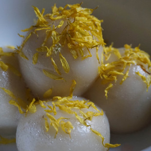 广东中山小榄特产菊花糠小榄美食菊花糖菊花包包糕点汤圆一斤包邮