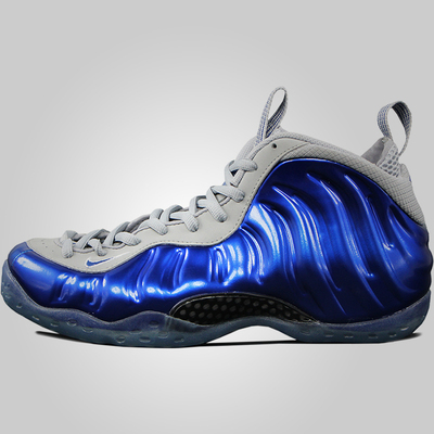 [史上最低价] air foamposite one灰蓝魔术喷泡便士哈达威篮球鞋正品