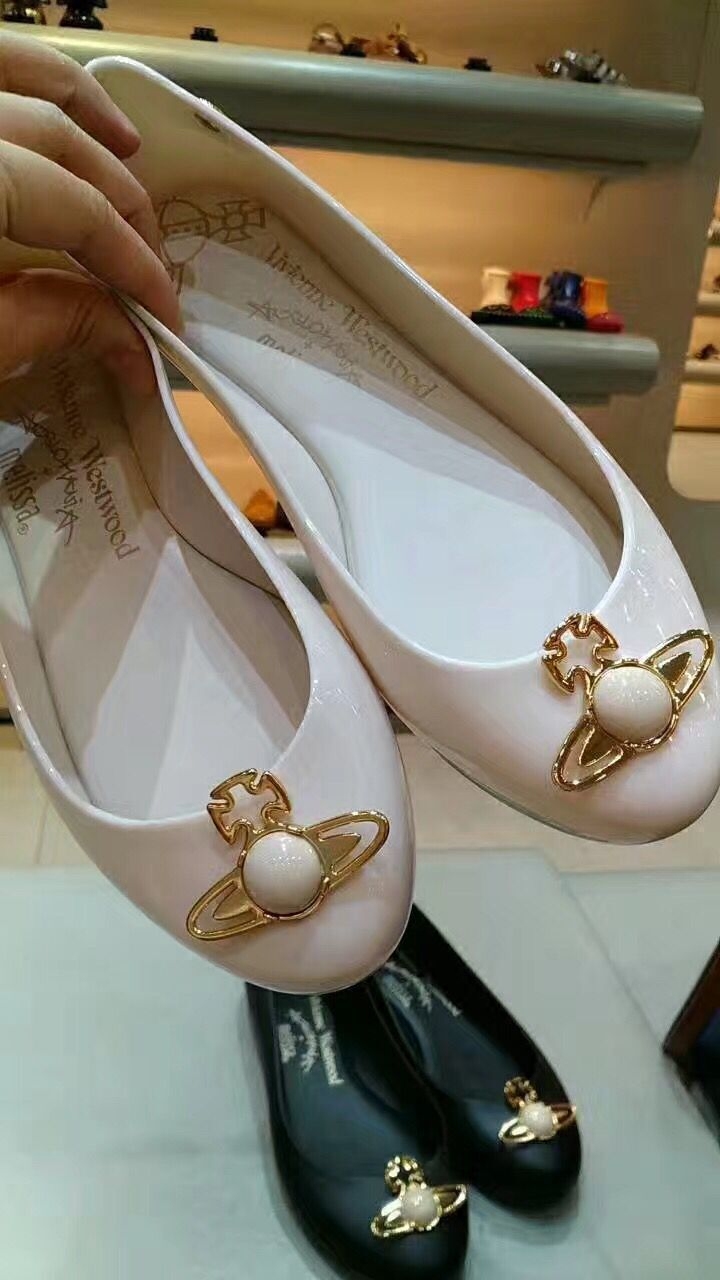 melissa梅丽莎春夏新款果冻女鞋 平底浅口套脚山茶花单鞋女31839