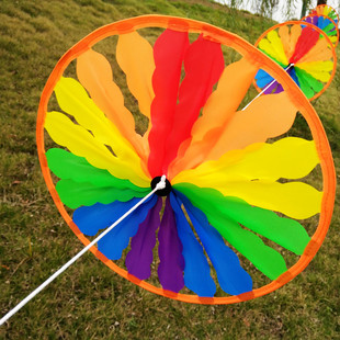 风车 儿童节eva粘贴益智材料劳作包淘金币 幼儿园手工玩具风车diy