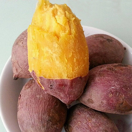 四川农家特产新鲜番薯香甜地瓜红皮黄心 白心现挖红薯9斤装包邮