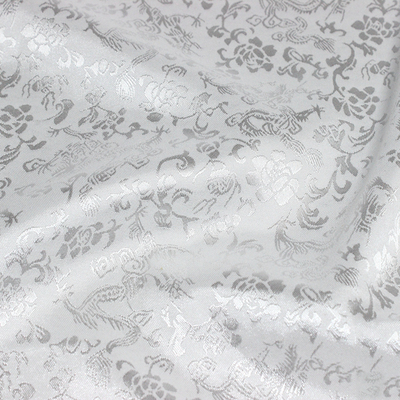 新品汉服布料cosplay旗袍古装娃衣面料曲裾 暗纹碎花古风提花