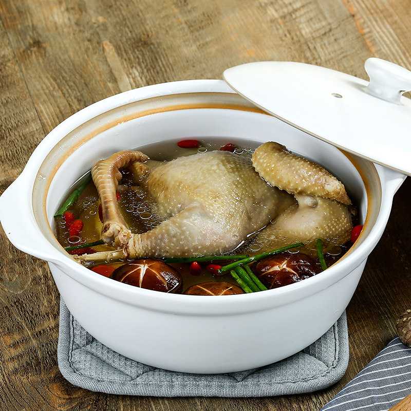 康舒陶瓷 砂锅炖锅 汤锅汤煲炖煲耐高温明火沙锅煲仔饭健康养生锅