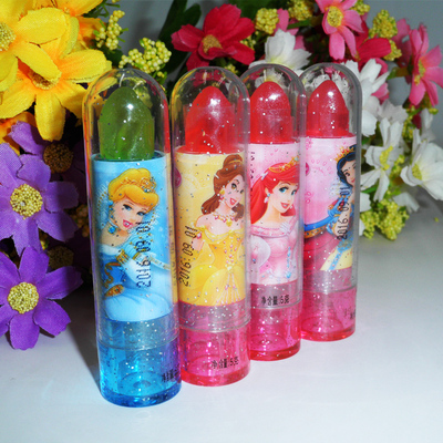 正品迪士尼 disnep口红糖 1盒18支 特价包邮儿童礼物七夕情人节