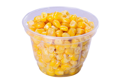 包邮 一次性玉米杯子 塑料杯 沙拉塑料杯 冰淇淋杯350套带盖150ml