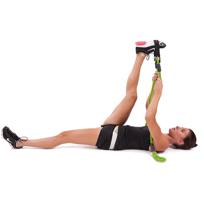 正品美国altus瑜珈拉伸绳拉筋带伸展带瑜伽绳跳操辅助纯棉拉伸带