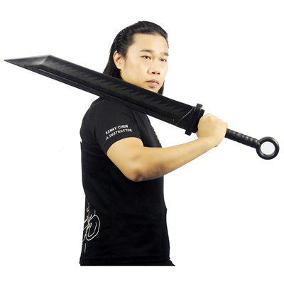 台湾龙裕霸王刀练习刀塑胶刀台制精品塑钢 /个人防卫/武术对打