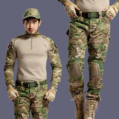 战狼同款特种兵火凤凰青蛙迷彩服战术套装男军迷修身作训服作战服