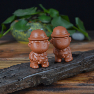 茶具 小尿童茶宠 紫砂茶宠 茶道配件 泡茶必备品 功夫茶具 茶具撒尿