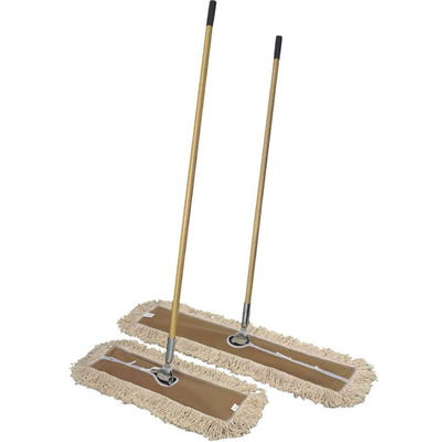 00 正品特价包邮 60cm平板拖把 木地板大拖把 酒店大堂拖把 棉纱尘推