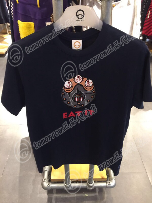17夏新款男女士短袖t恤 devilnut恶魔果实专柜正品代购ddfst00033