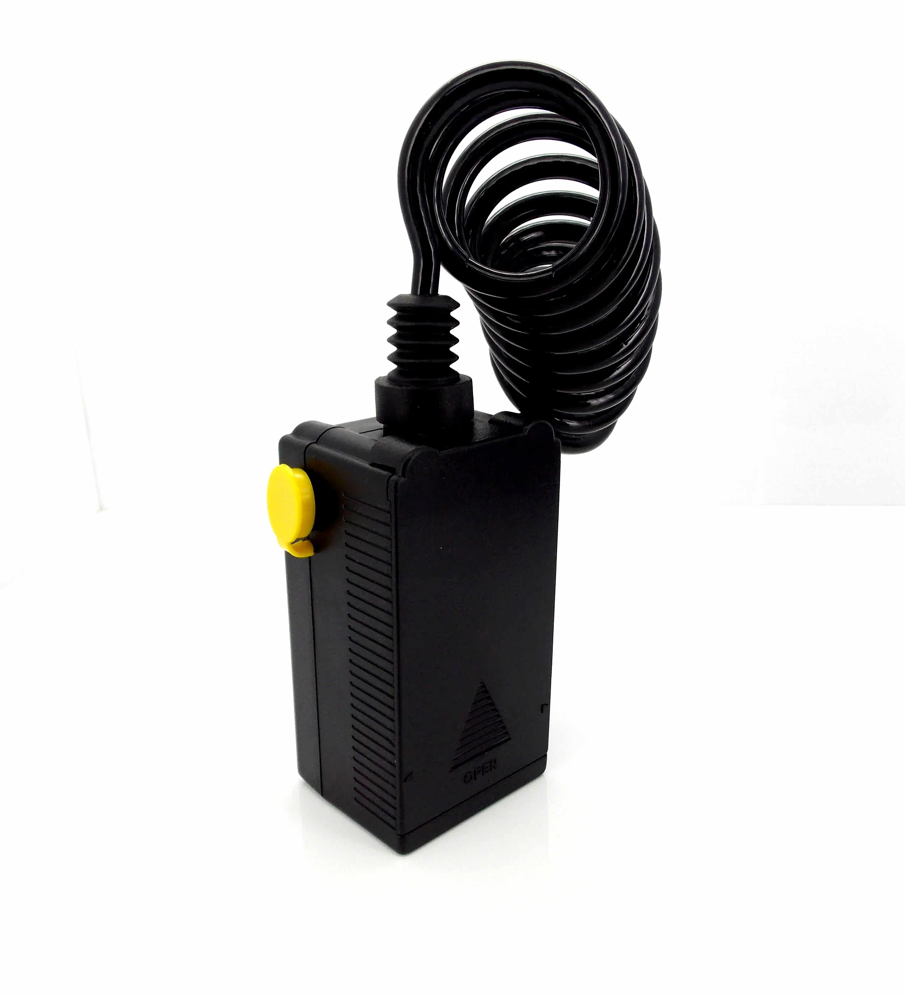 美国杜宾狗山地自行车报警锁防盗报警器防剪断钢丝钢缆锁骑行装备