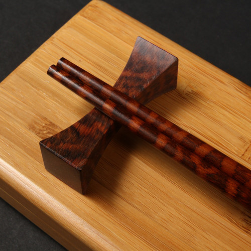 newrea新锐 b级蛇纹木筷子 享受筷感 品味奢华 餐具套装