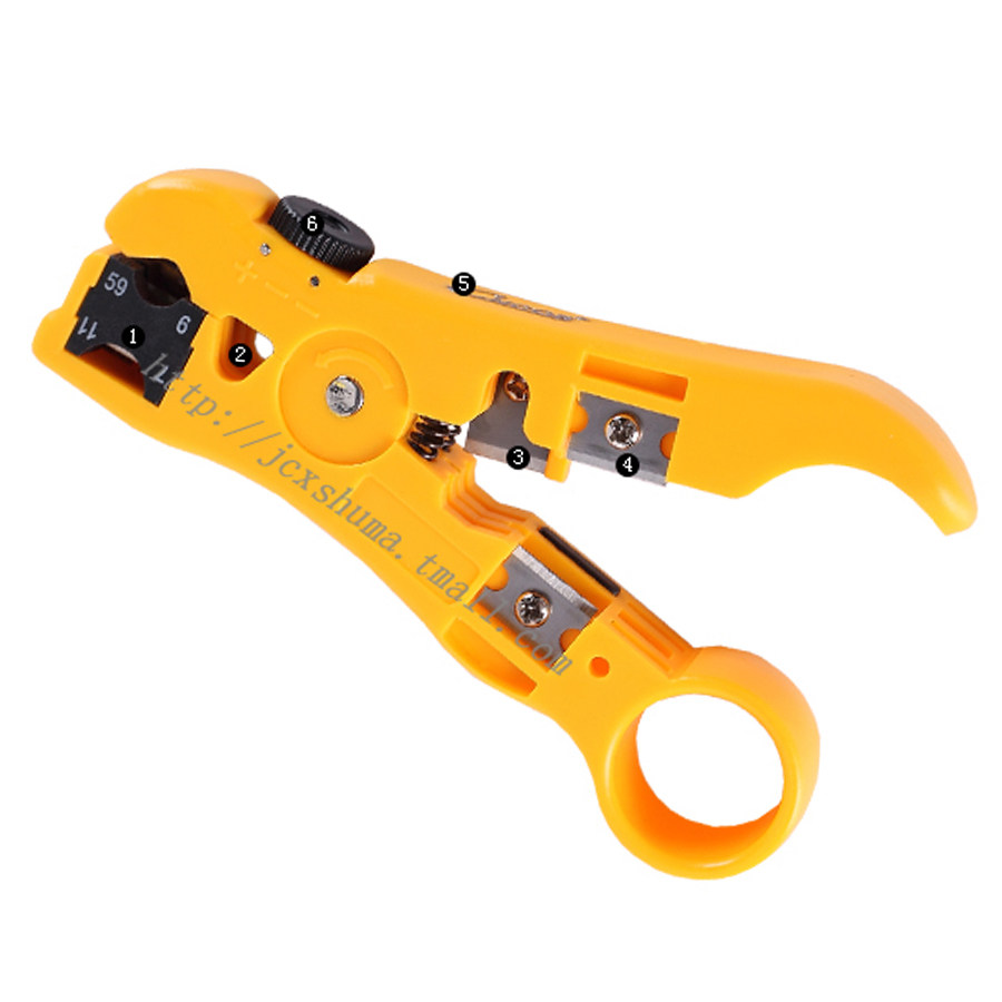 正品cncob多功能剥线刀 电线电缆剥线器 网线剥线钳子自动剥线刀_双氙