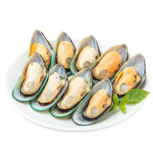 新西兰进口烟熏青口贝肉原味甜辣味蒜味即食青口螺肉青口肉150g*3