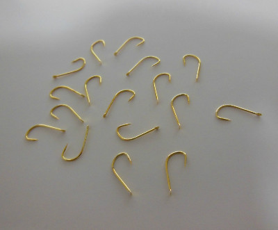 特价金袖无刺 金袖有刺鱼钩散装鲫鱼钩子散装溪流垂钓子渔钩1-8号