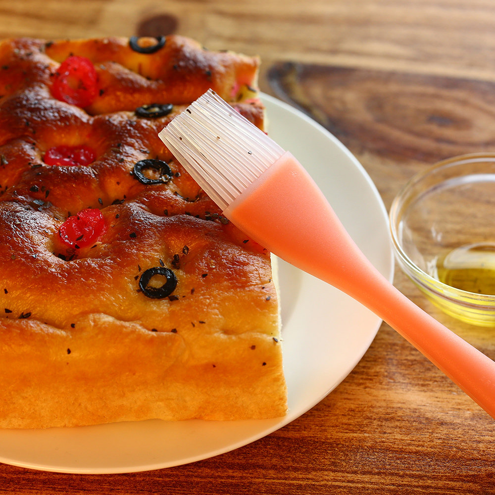 【展艺旗舰店】一体式硅胶刷油刷耐高温烧烤刷面包蜜汁刷烘焙工具