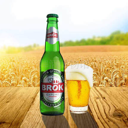 波兰原装进口 brok波达克52%vol啤酒330ml*24瓶装