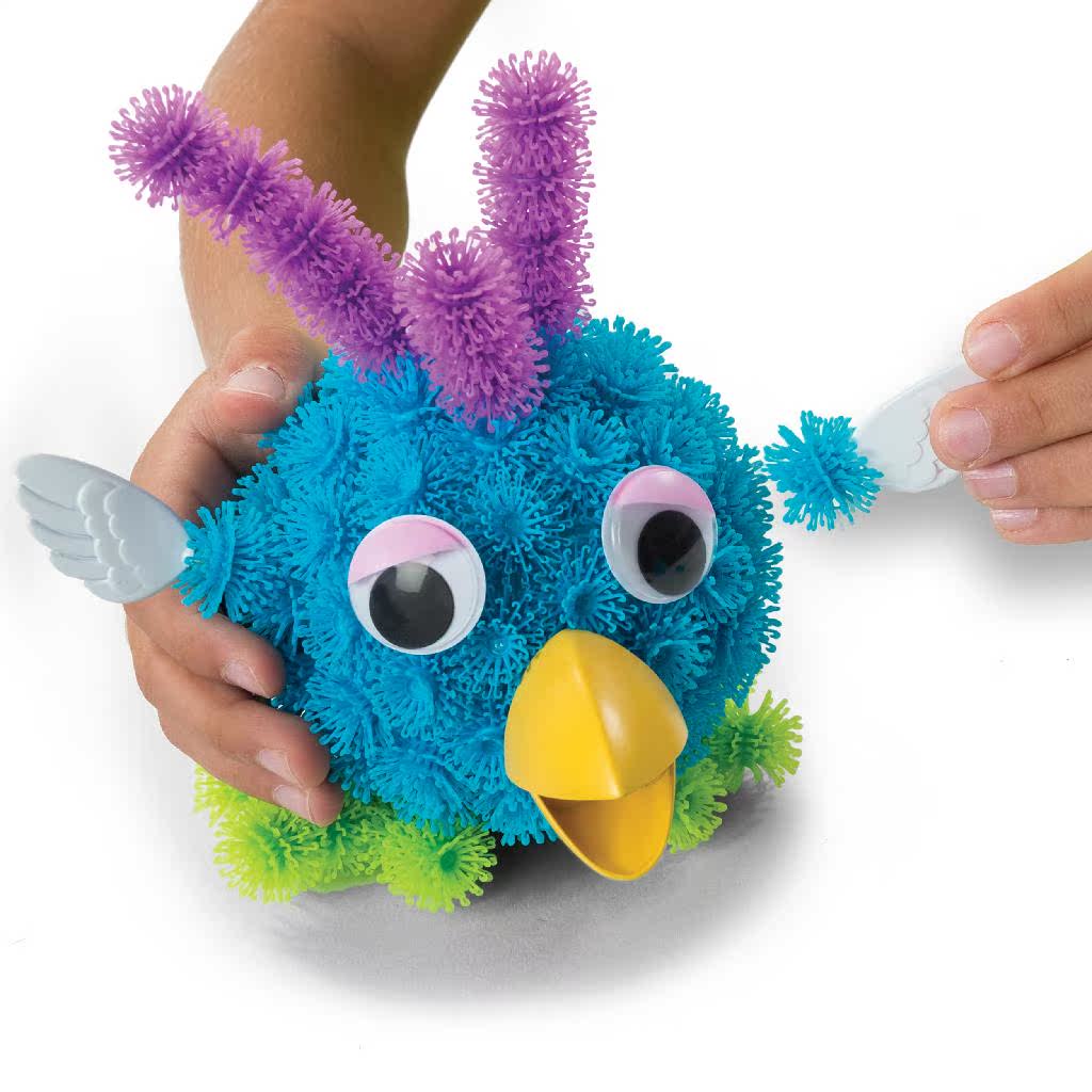 北美年度大奖 bunchems百变黏黏球 捏捏球蓬蓬粘粘球儿童创意玩具