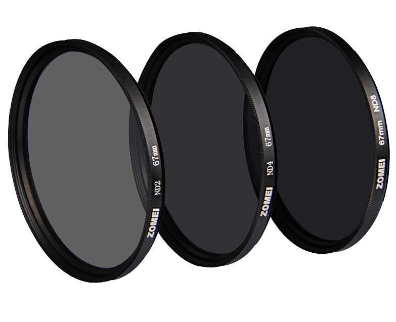 卓美67mm毫米nd2 nd4 减光镜中灰镜密度镜