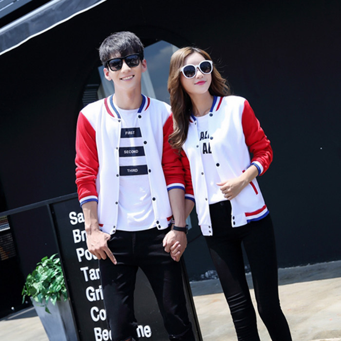 棒球服女春季韩版学生潮2017新款春秋加厚短外套夹克棒球衫情侣装