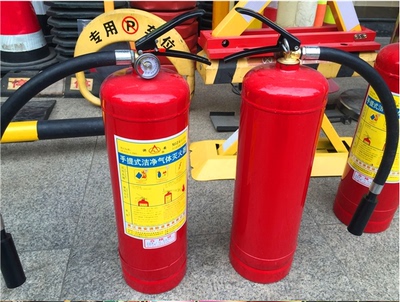 5公斤手提式七氟丙烷灭火器洁净气体灭火器装置5kg