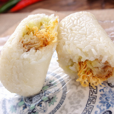 肉松粢饭团 香肠粢饭团 粢饭糕 糍饭团 早餐点心 2份包邮