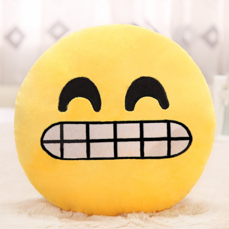 qq表情包抱枕公仔毛绒玩具女生emoji儿童玩偶布娃娃生日礼物女孩
