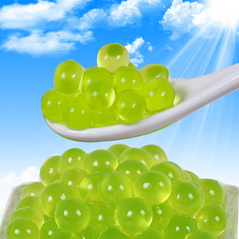 1200g青苹果风味爆爆珠爆爆蛋奶茶餐饮辅料专用奶茶甜品烘培原料