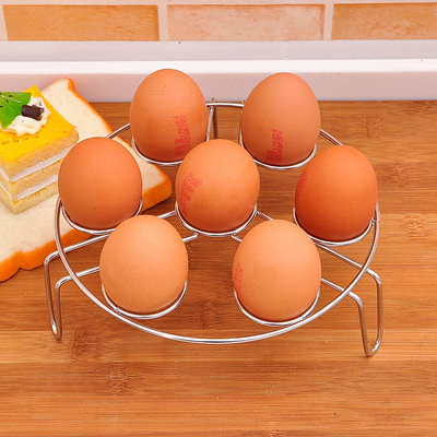 304不锈钢蒸蛋架 蒸蛋架子蛋托电饭锅小 蒸架高脚蒸架子鸡蛋蒸架