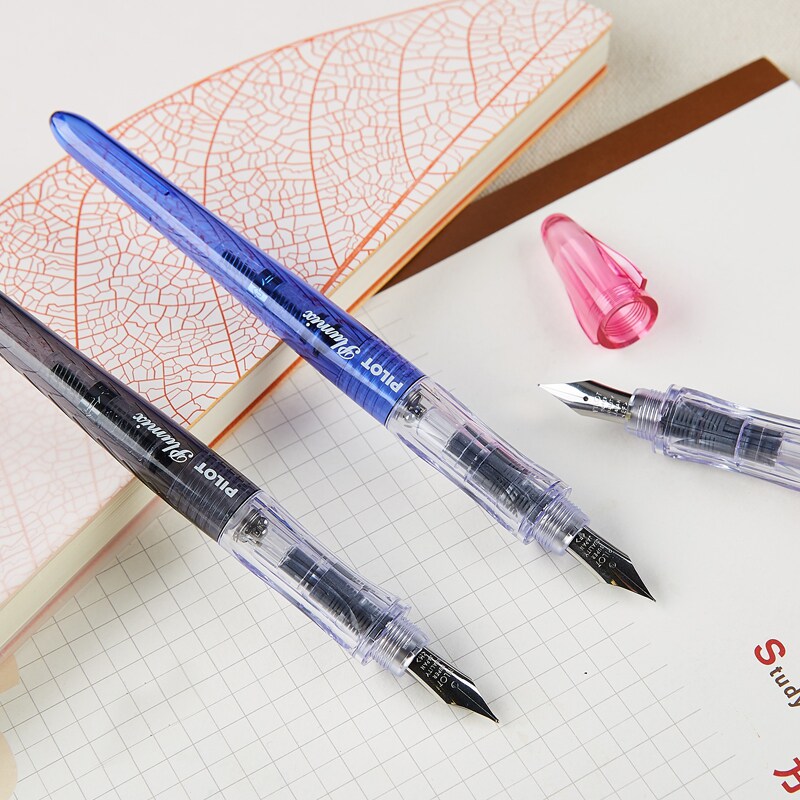 日本百乐pilot 弦色plumix贵妃姐妹款速写钢笔/透明练字钢笔学生
