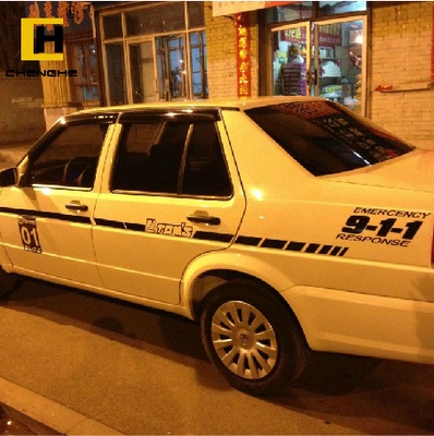 包邮 进口捷达车贴 桑塔纳 车身腰线贴纸 改装 全车拉花 整车贴