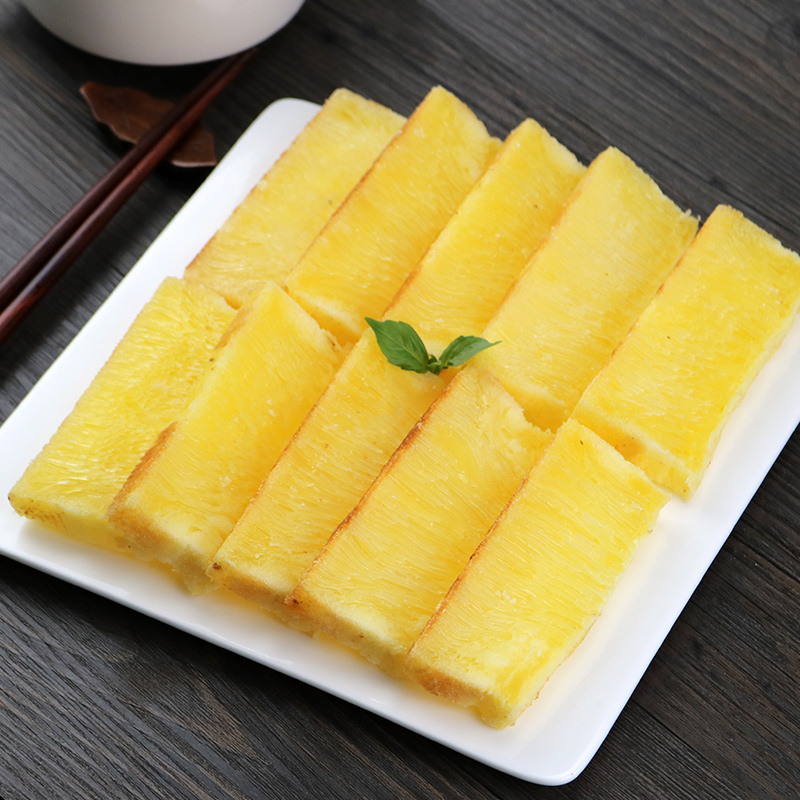 安井黄金糕切片传统糕点点心250g方便速冻面食油炸小吃下午茶甜点