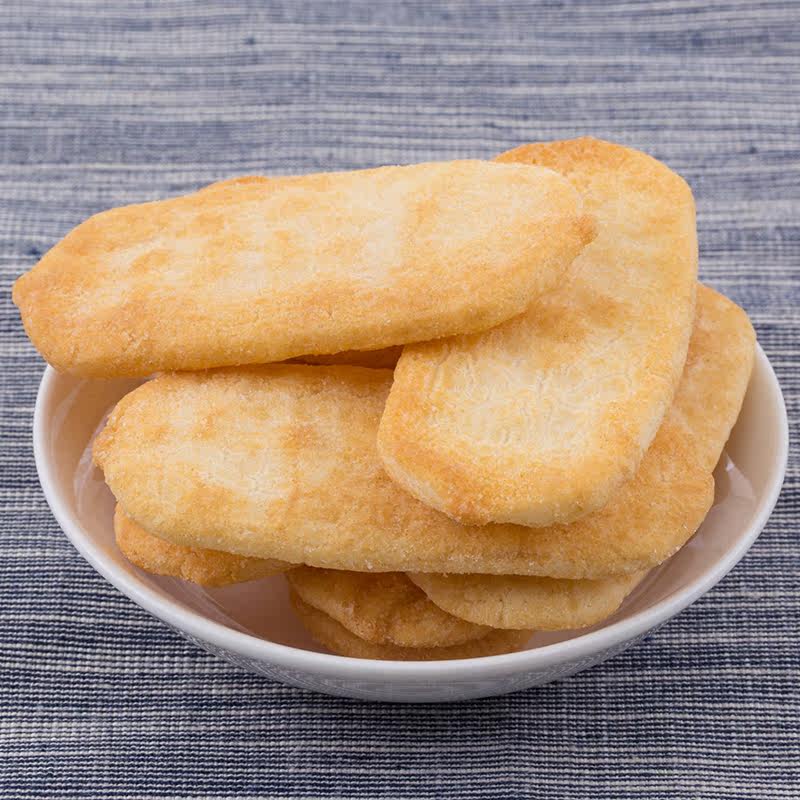 旺旺仙贝黑皮系列500g仙米饼儿童仙贝饼干休闲办公零食品年货礼品