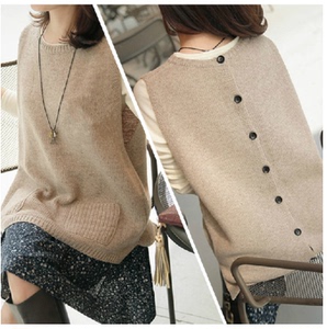 16韩版女羊毛马甲针织衫羊绒无袖背心圆领短款大码坎肩毛衣外套