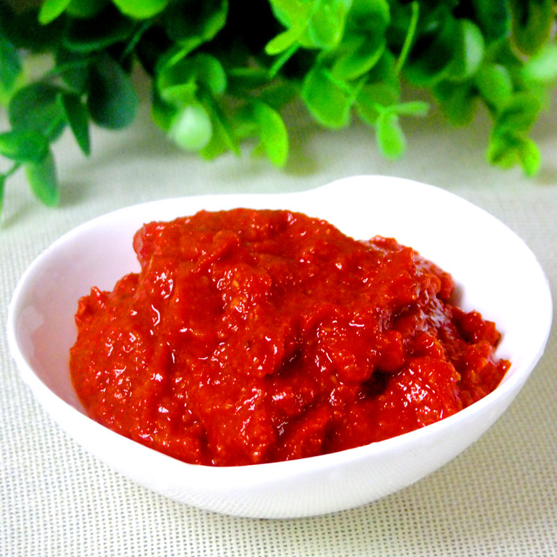 安徽特产纯工现磨辣椒酱500g 皖南特色辣酱椒酱 调味酱