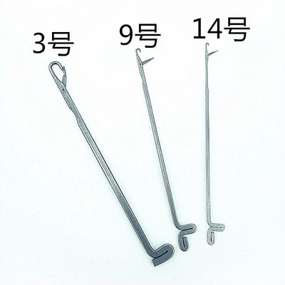 文玩穿线钩针穿线工具穿手串佛珠佛头三通散珠子引线钩子工具包