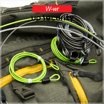 车衣用钢丝绳占座神器密码锁钢丝绳箱包行李婴儿车防盗绳弹簧绳