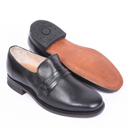 3516皇家男鞋春秋将军皮鞋男真皮低帮套脚中老年皮鞋商务正装单鞋_4