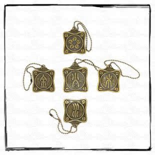 配饰 正版授权画江湖之侠岚侠岚碟合金挂件钥匙扣配饰动漫周边 游奇